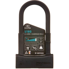 Load image into Gallery viewer, Eclypse U180, U-Lock, Key, Black