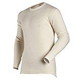 Load image into Gallery viewer, Coldpruf Men'S Authentic Dual Layer Long Sleeve Wool Plus Crew Neck Base Layer Top Oatmeal X-Large