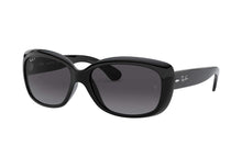 Load image into Gallery viewer, Rayban Jackie Ohh Black Frame Grey Gradient Lenses 58Mm
