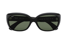 Load image into Gallery viewer, Rayban Jackie Ohh Black Frame Green Classic G-15 Lenses 58Mm