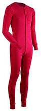 Load image into Gallery viewer, Coldpruf Men'S Dual Layer Long Sleeve Union Suit Red X-Large