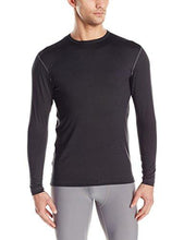 Load image into Gallery viewer, Coldpruf Men'S Premium Performance Single Layer Long Sleeve Crew Neck Top Black Large