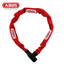 Load image into Gallery viewer, ABUS STEEL CHAIN STEEL-O-CHAIN LOCK RED 75CM/4MM