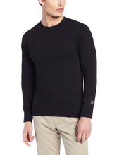 Load image into Gallery viewer, Coldpruf Men'S Performance Single Layer Long Sleeve Crew Neck Top Black Large