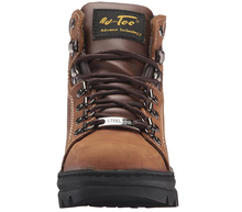 Load image into Gallery viewer, Adtec Men’S 6" Work Boots With Steel Toe, Slip Resistant, Leather, Construction Boots Brown 8 M Us