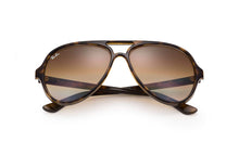 Load image into Gallery viewer, Rayban Cats 5000 Classic Tortoise Frame Light Brown Gradient Lenses 59Mm