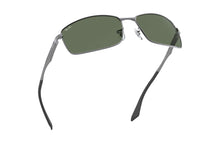 Load image into Gallery viewer, Rayban Rb3498 Gunmetal Frame Green Classic Lenses 61Mm