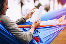 Load image into Gallery viewer, Grand Trunk Double Parachute Nylon Hammock - Blue O/S