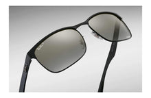 Load image into Gallery viewer, Rayban Rb8319 Black Frame Silver Mirror Chromance Polarized