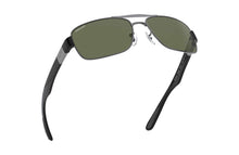 Load image into Gallery viewer, Rayban Rb3522 Gunmetal Frame Green Classic G-15 Polarized Lenses 64Mm