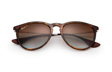 Load image into Gallery viewer, Rayban Erika Classic Black Frame Violet Mirror Polarized Lenses 54Mm