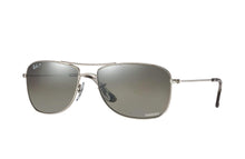 Load image into Gallery viewer, Rayban Rb3543 Chromance Silver Frame Silver Mirro Chromance Polarized Lenses 59Mm