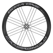 Load image into Gallery viewer, Campagnolo Bora One 50 Disc Brake Dark Clincher Wheel Front And Rear Holes: 24 12Mm Ta F: 100 R: 142 Disc Center Lock Set