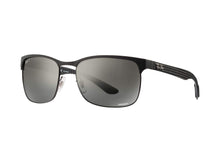 Load image into Gallery viewer, Rayban Rb8319 Black Frame Silver Mirror Chromance Polarized
