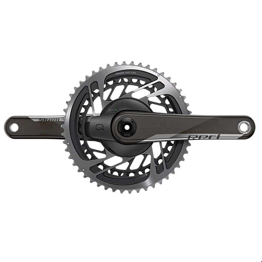 Sram Red Axs Quarq, Power Meter Crankset, Speed: 12, Spindle: 28.99Mm, Bcd: Direct Mount, 50/37, Dub, 165Mm, Black, Road
