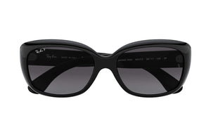Rayban Jackie Ohh Black Frame Grey Gradient Lenses 58Mm