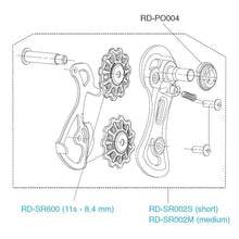 Load image into Gallery viewer, Campagnolo Rd-Sr002M Rear Derailleur Cage Medium For Sr
