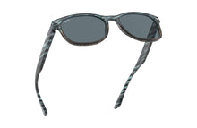 Load image into Gallery viewer, Rayban Rb2184 Striped Blue / Gradient Grey Blue Frame Blue Classic Lenses 57Mm
