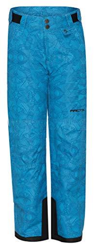 Arctix Youth Snow Pants With Reinforced Knees And Seat Diamond Print Marina Blue S