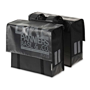 Basil Transport Double Bag Black/Black