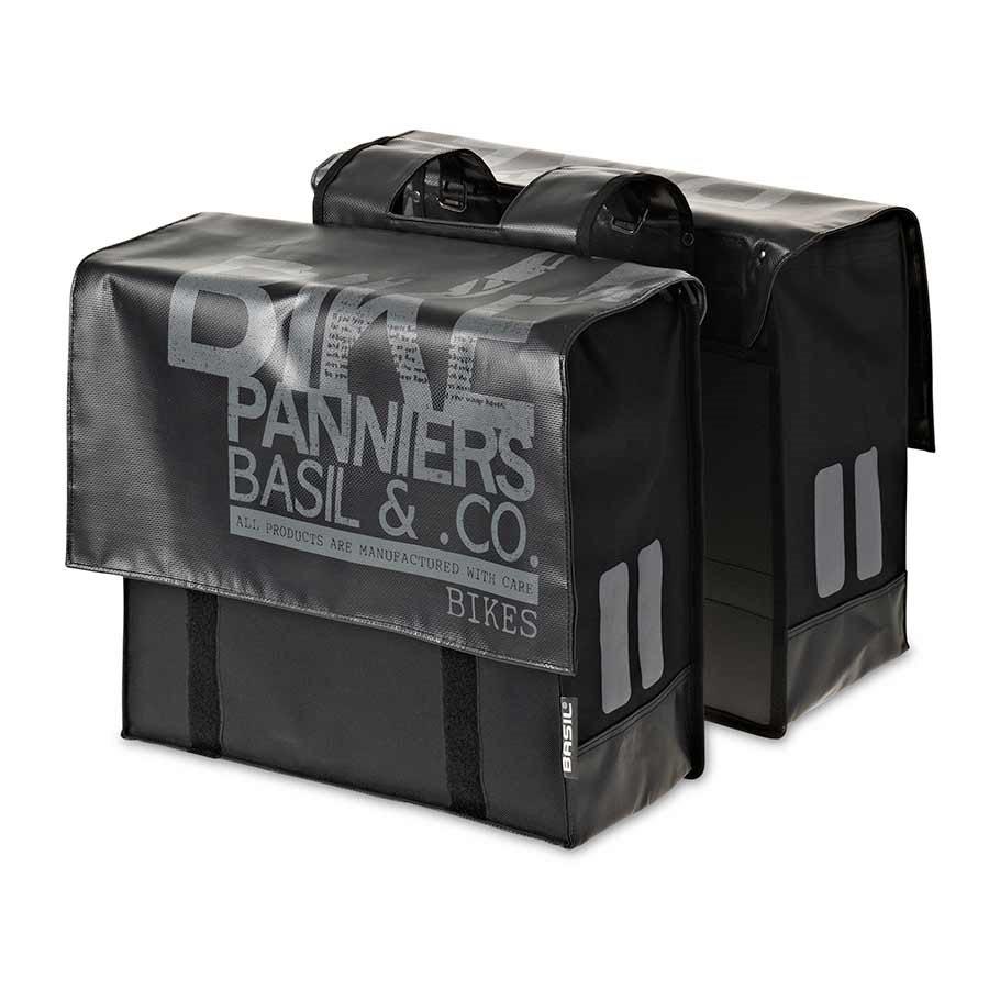 Basil Transport Double Bag Black/Black