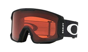 Oakley Men'S Line Miner Snow Goggles, Matte Black, Prizm Rose, Large