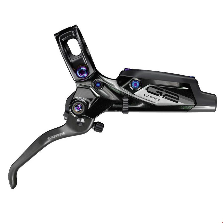 Sram G2 Ultimate, Mtb Hydraulic Disc Brake, Front, Post Mount, Rainbow Hardware