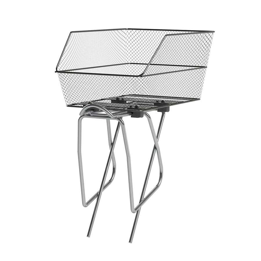 Basil Cento Wsl Rear Basket Black Medium