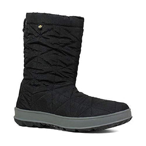 Bogs Womens Snowday Mid Snow Boot Black 6