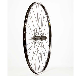 Wheel Shop Mavic A719 Black/ Shimano Deore Fh-T610, Wheel, Rear, 700C / 622, Holes: 36, Qr, 100Mm, Rim, Shimano Hg