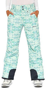 Arctix Womens Insulated Snow Pant Summit Print Island Blue S