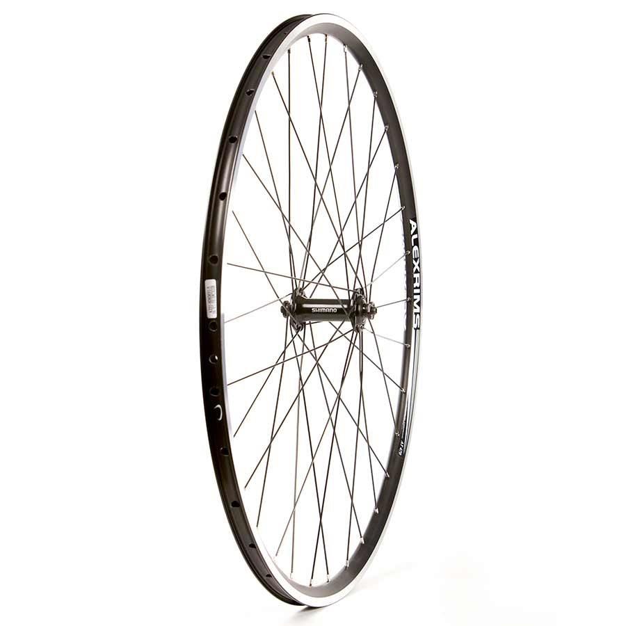 Wheel Shop Alex At470 Black/ Shimano Hb-Rs400, Wheel, Front, 700C / 622, Holes: 32, Qr, 100Mm, Rim