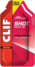Load image into Gallery viewer, Clif Shot - Energy Gel - Strawberry - (1.2 Ounce Packet, 24 Count)

