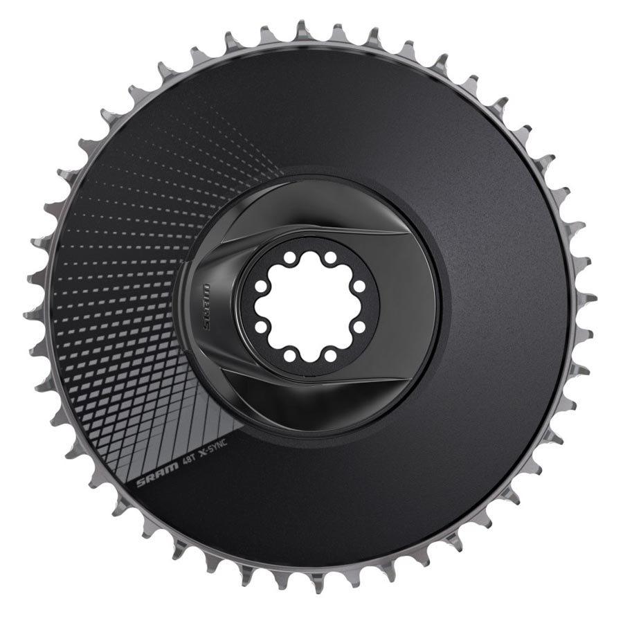 Sram X-Sync 2 Aero Direct Mount, Chainring, Teeth: 50, Speed: 12, Bcd: Direct Mount, Single, Aluminum, Black