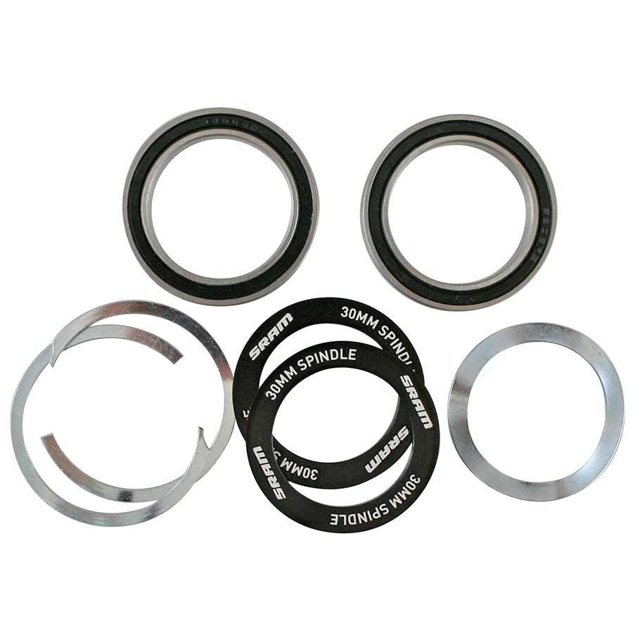 Sram Bb30 Bottom Bracket, 68/73Mm, 42Mm, 30Mm, Steel, Black