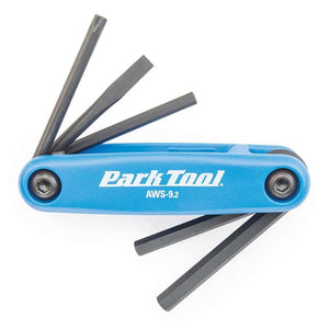 Park Tool Fold-Up Hex Wrench Set 4Mm - 5Mm - 6Mm - Flat Blade - T25