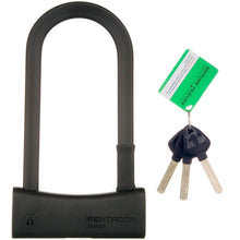 Load image into Gallery viewer, Eclypse U180, U-Lock, Key, Black
