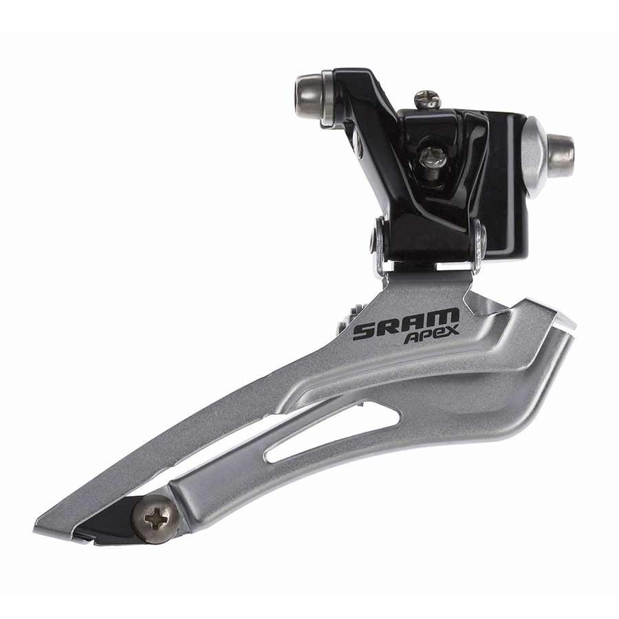 Sram Apex, Front Derailleur, 2X10Sp, Braze-On, Black