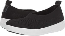 Load image into Gallery viewer, Fit Flop Uberknit Slip-On Black 8
