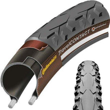 Load image into Gallery viewer, Continental Travel Contact Duraskin Bike Tire, Black, 26" X 2.0
