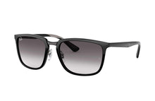 Load image into Gallery viewer, Rayban Rb4303 Black/Brown Frame Grey Gradient Lenses 57Mm

