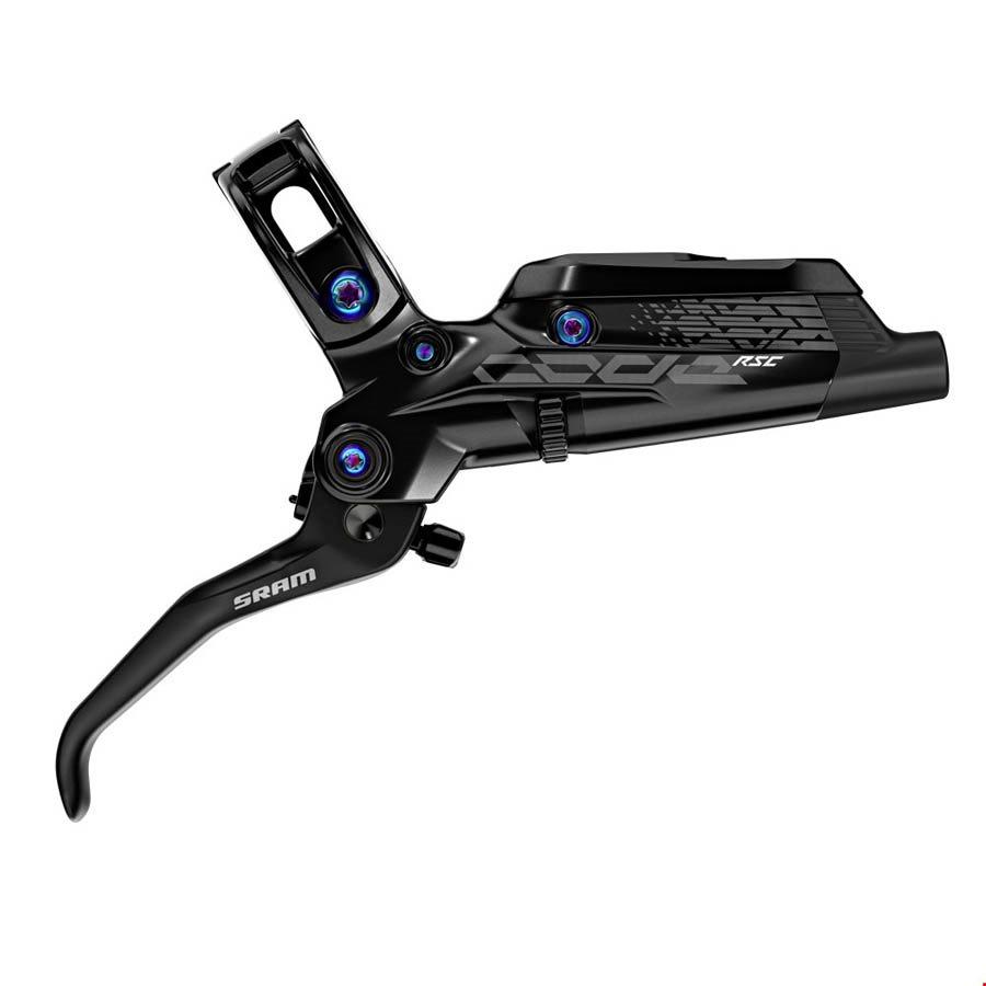 Sram Code Rsc, Mtb Hydraulic Disc Brake, Rear, Post Mount, Rainbow Hardware