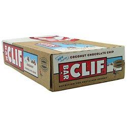 Clif Bar Coconut Chocolate Chip, 12 - 2.4 Oz (68 G) Bar