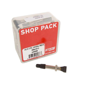 Stan'S No Tubes Presta Valve (Bulk) Black 35Mm 25Pcs