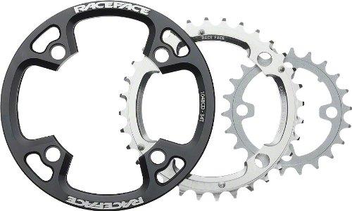 RACEFACE CHAINRING & BASH SET 24/36/LIGHT BASH BLACK 36T