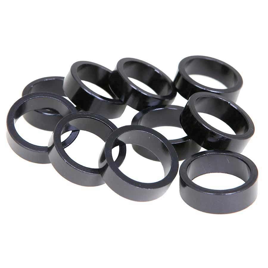 Evo Alloy Headset Spacers Black 28.6Mm/5Mm