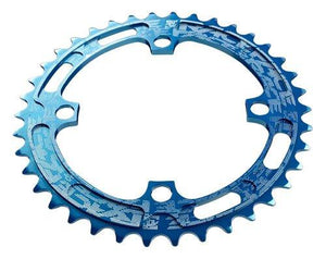Raceface Chainring,Single,Narrow Wide Blue 104X38