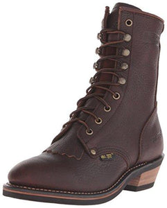 Adtec Women'S 8" Packer Boot Chestnut 6.5 M Us