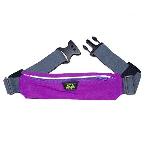 Amphipod Airflow Microstretch™ & Microstretch Plus™ Belts Purple/Silver Xl