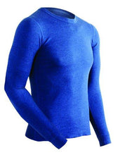 Load image into Gallery viewer, COLDPRUF MEN'S AUTHENTIC DUAL LAYER LONG SLEEVE CREW NECK BASE LAYER TOP NAVY 3X-LARGE
